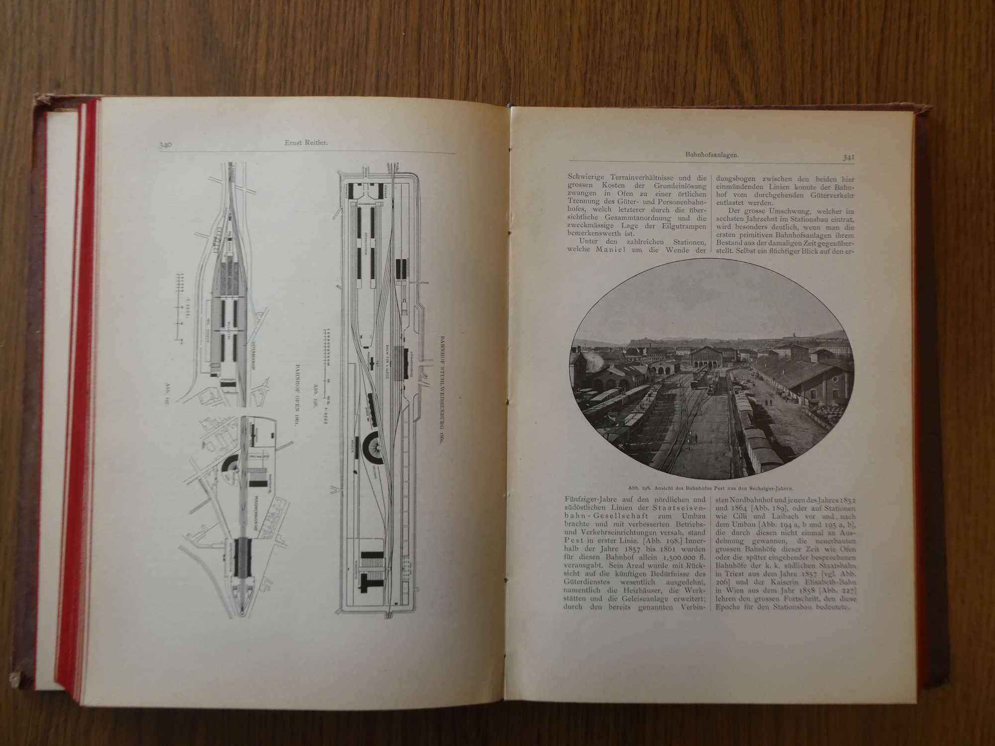 Historia kolei austro-węgierskiej (jęz. niem.) 1898 r - tom II