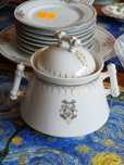 Cukiernica patyczak porcelana bez sygnatury (P.619)