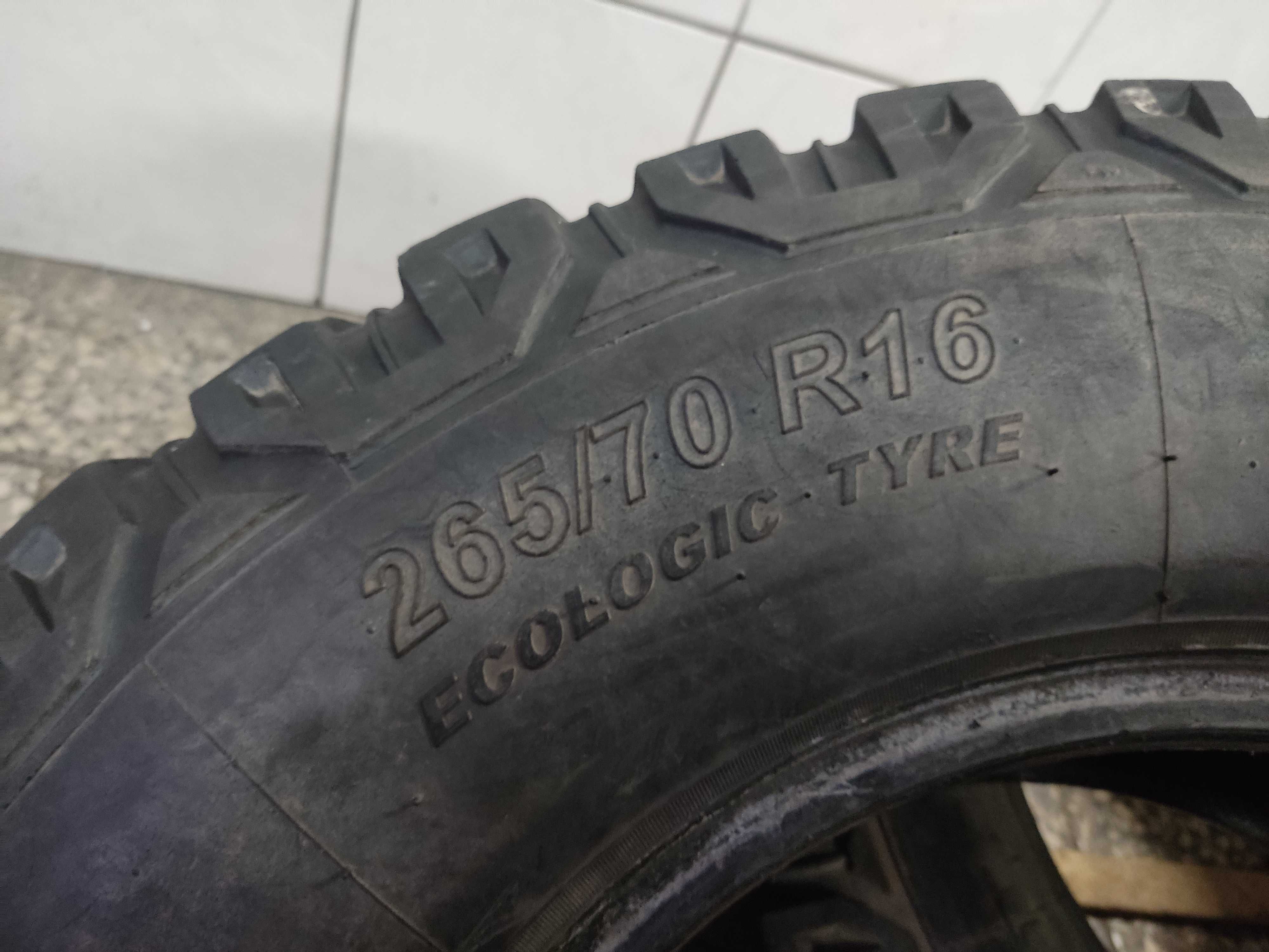 Equipe 265/70/16 4x4 115/113Q 2x8.74mm 2018rok bieżnikowane MONTAŻ