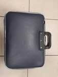 Torba granatowa aktówka, na laptop 15,6 cali