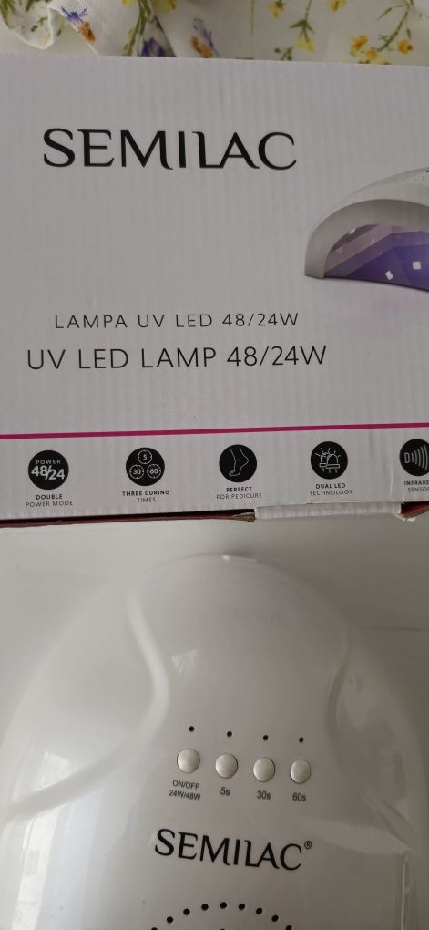 Semilac lampa UV led 48/24w