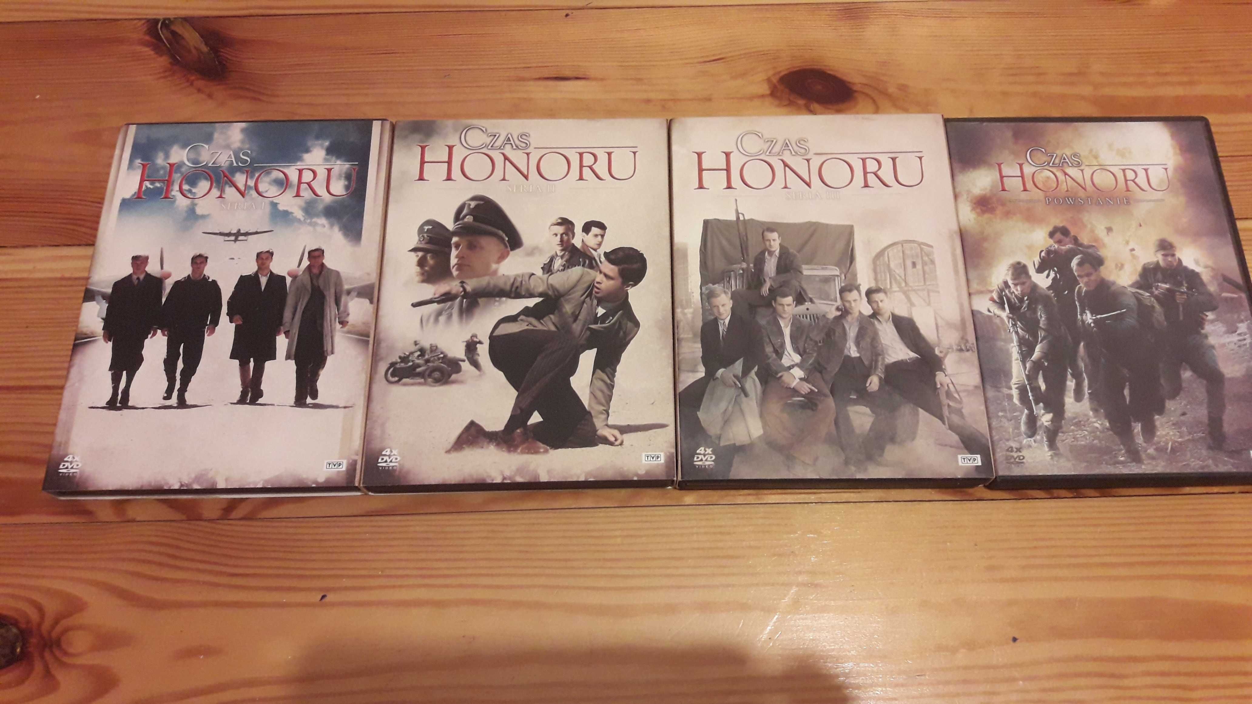 Czas Honoru, sezon 1,2 i 3 plus Powstanie. Filmy DVD