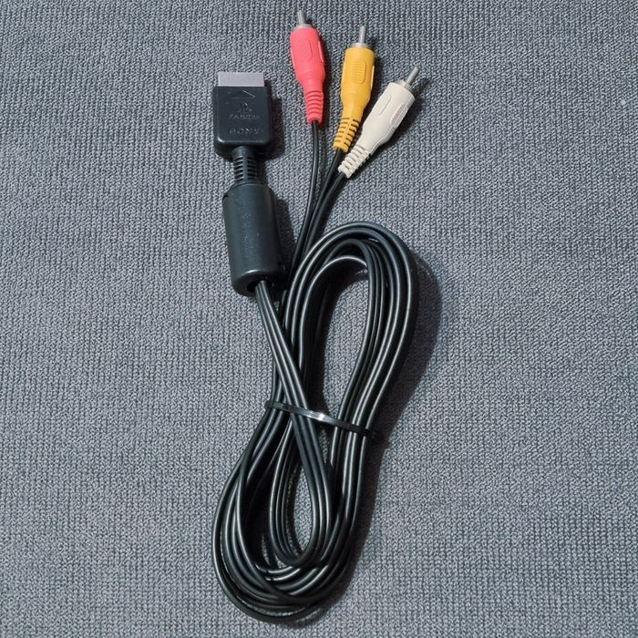 Oryginalny Kabel AV Chinch Kompozyt Sony