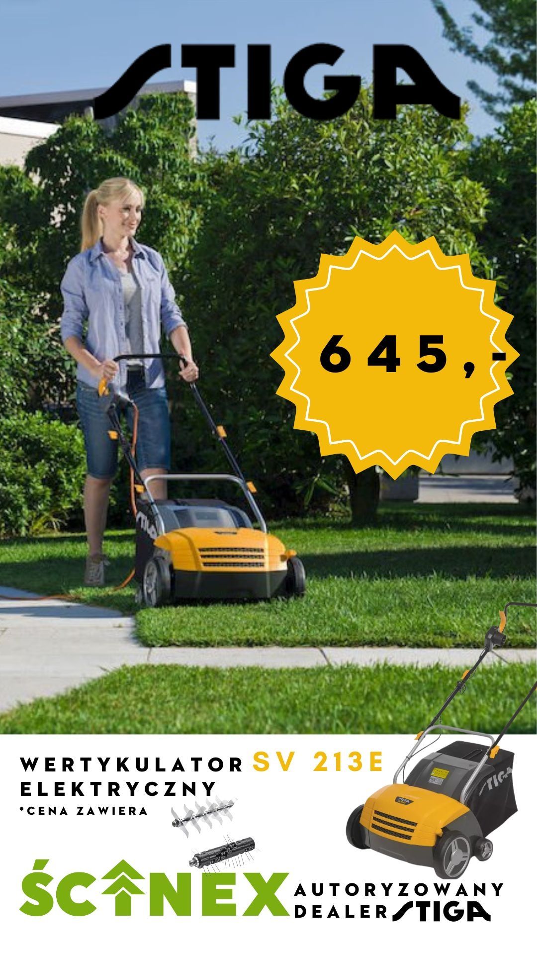 Wertykulator stihl , wertykulator stiga