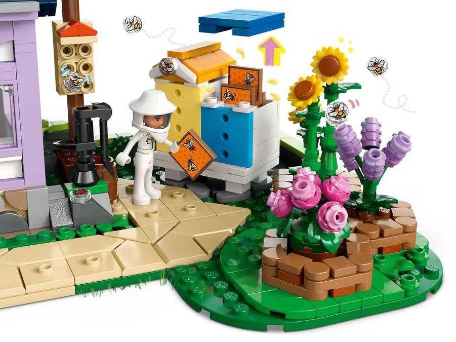 42669 - lego friends - dom pszczelarzy i kwiatowy ogród;