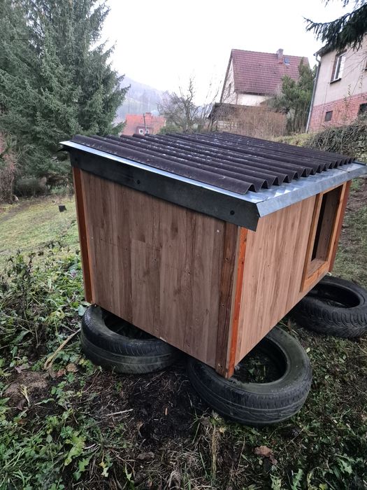 Duża ocieplona buda dla psa XL