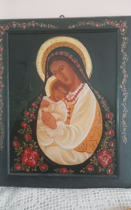 Obraz Na szkle malowane.
