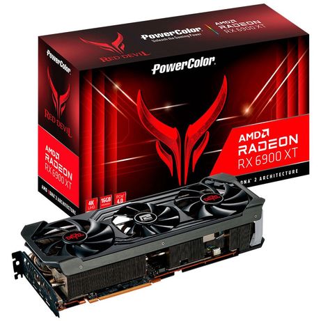 GRÁFICA AMD POWERCOLOR RED DEVIL RX 6900XT 16GB GDDR6