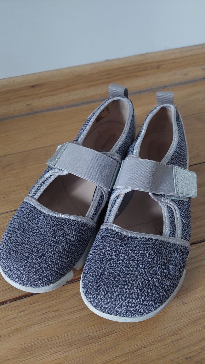 Clarks Półbuty Tri Amelia Bar sportowe lekkie baleriny r.37