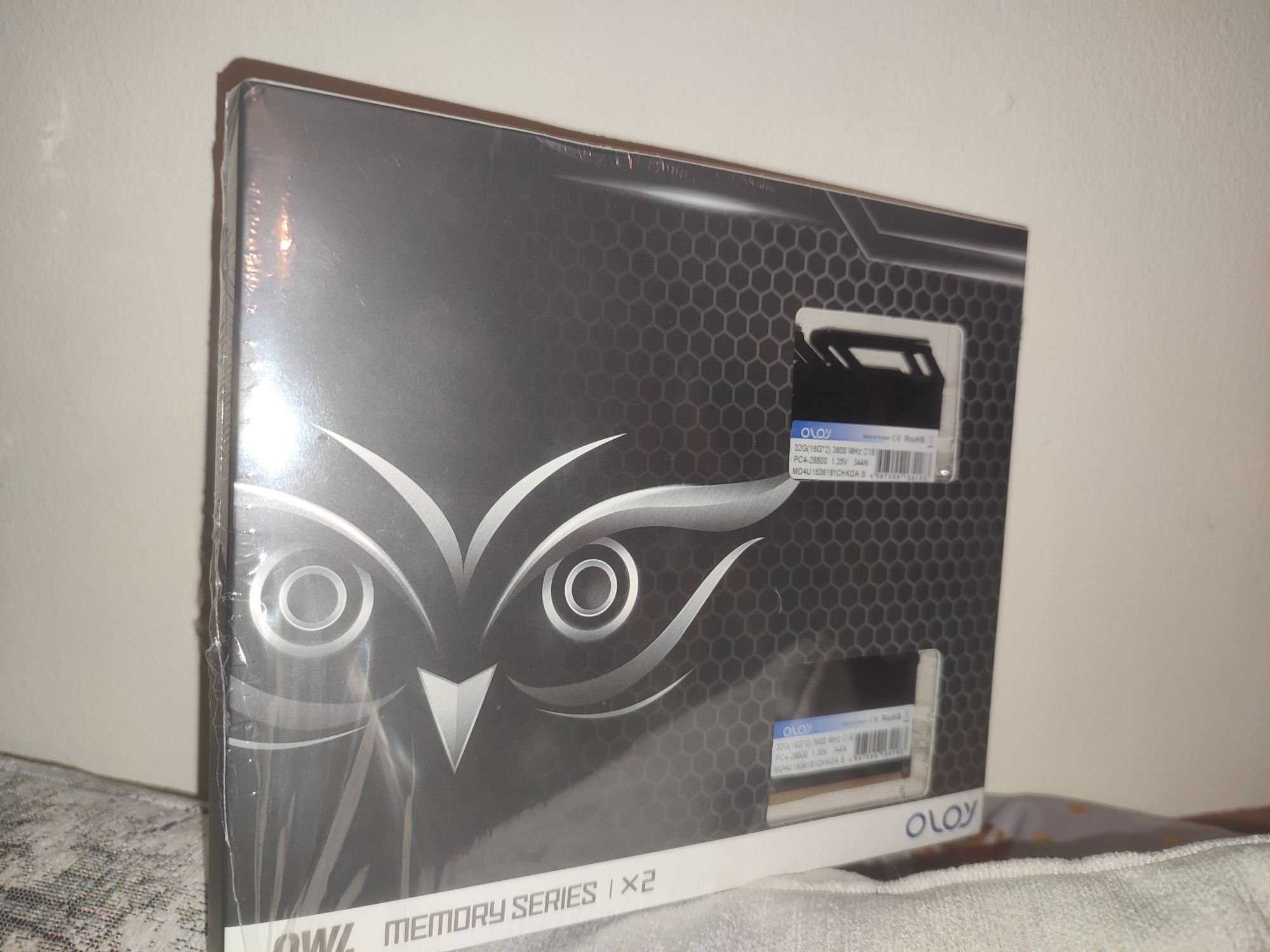 OLOy Owl Black RAM 2x16GB 3600MHz