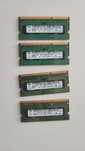 Ddr3 laptopowe SODIMM 4x 2gb - cena za wszystkie