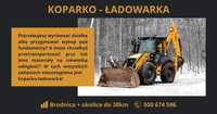 Usługi wywrotką oraz Koparko-Ładowarką I Ładowarką