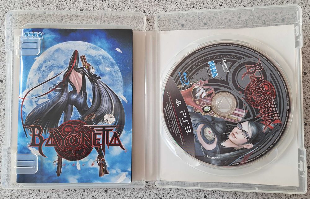 Gra Bayonetta, PS3, import Japonia, fajna okładka