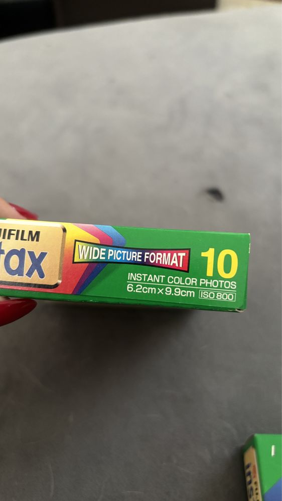 Cartuchos de fujifilm instax wide