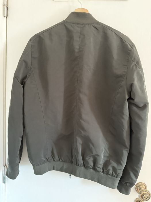 Bomber Jacket Verde ZARA MAN L
