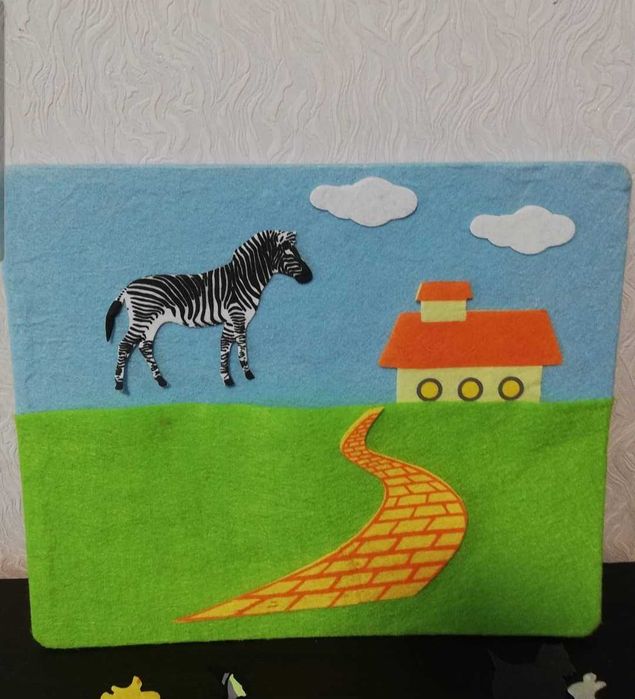 Две флоковые доски с фигурками