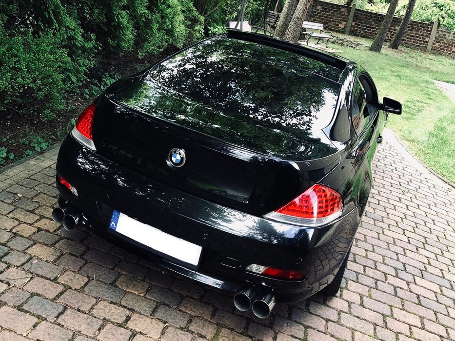 BMW Seria 6 BMW 650i E63 367KM V8! PIĘKNA! Czarna Beta ! OKAZJA!!!