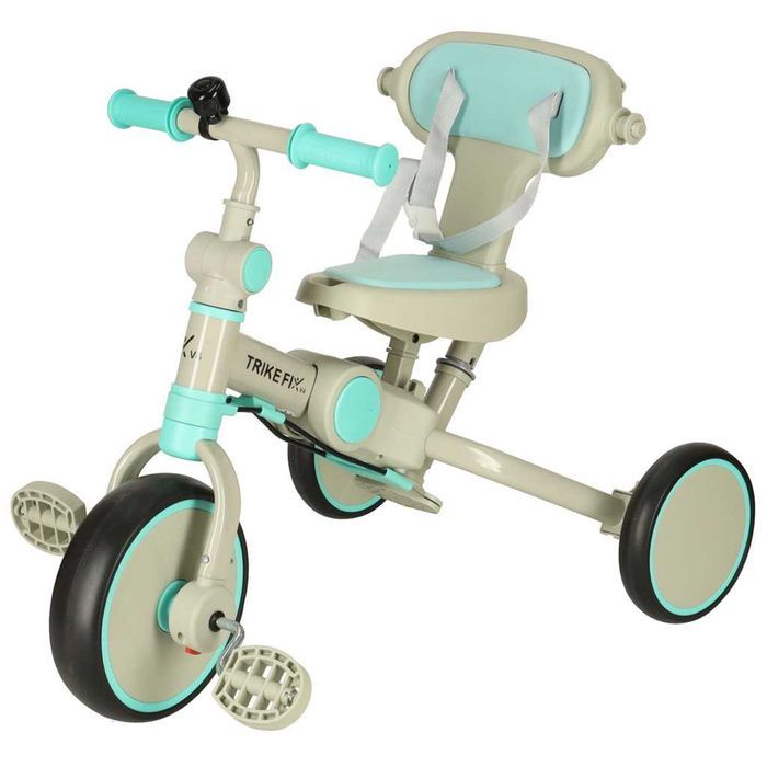 Rowerek TRIKE FIX V4 2w1 dla Dzieci Wózek SPACERÓWKA z Prowadnikiem