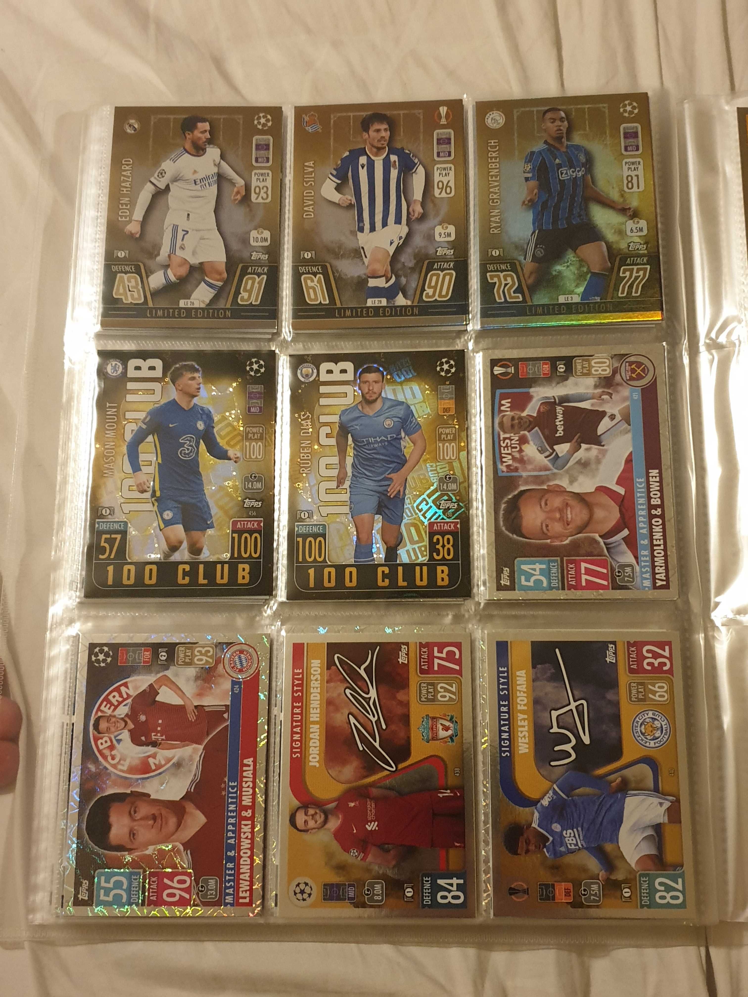 Coleção Topps Match Attax 2021/22