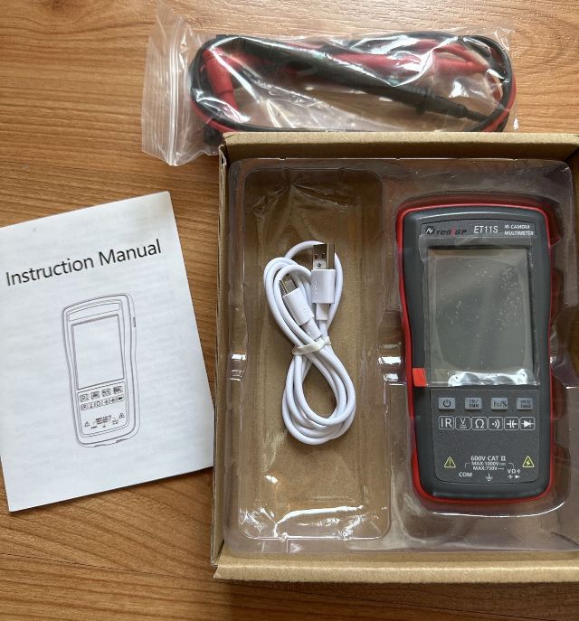 Мультиметр+ тепловізор ToolTop ET11S