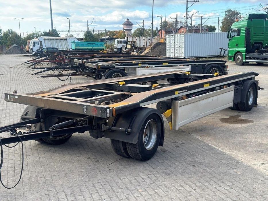 Huffermann HAR 1870 OCYNKOWANA PRZYCZEPA DO HAKOWCA.  Ocynkowana Przyczepa do Hakowca Ocynkowana