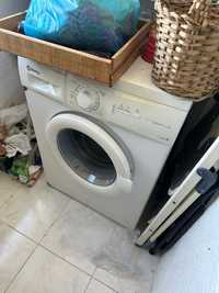 Máquina de lavar roupa usada + secadora usada