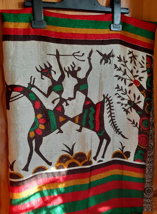 Oryginalne sari indyjskie. Wyjątkowe, rzadko spotykane African etno!