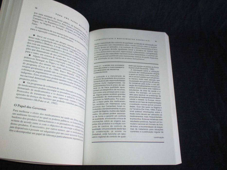 Livro Para uma Saúde Melhor em África