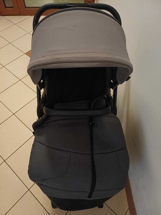 Wózek Muuvo Quick 3.0 2w1 + wózek spacerowy + łóżeczko i dodatki