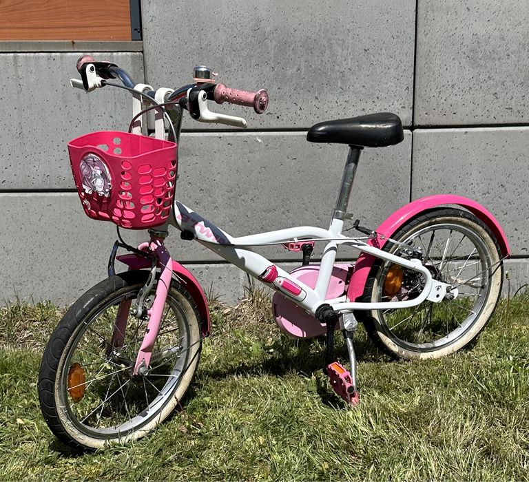 Rower BTWIN Dictor Girl 16 cali dla dziewczynki