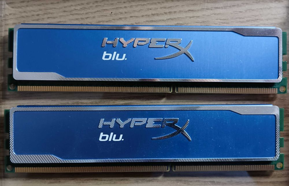 RAM Kingston HyperX Blu 8GB 2x4GB 1600Mhz DDR3 KHX1600C903B1K2/8GX