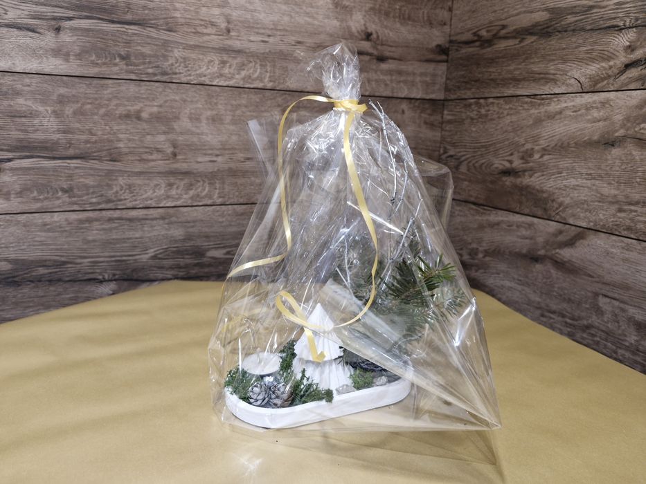 Stroik świąteczny ręcznie wykonany