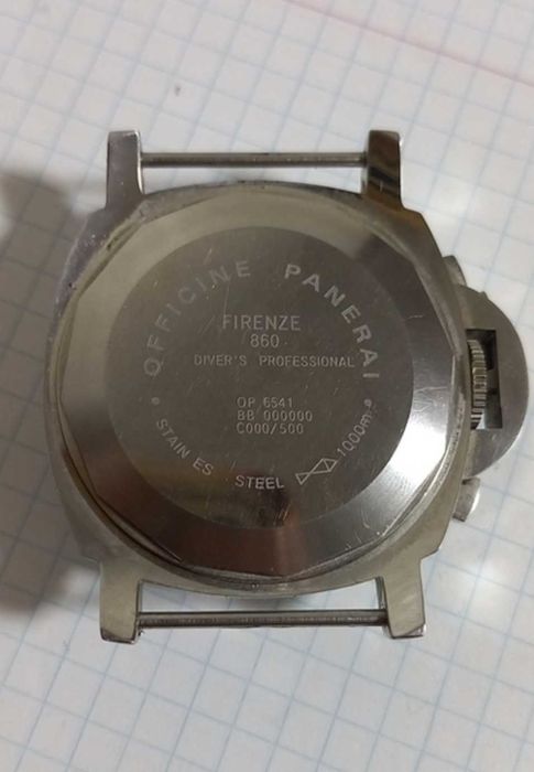 Вінтажний чоловічий годинник Luminor Panerai 1000 (Як новий)