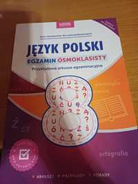 Sprzedam książkę z ćwiczeniami do egzaminu 8 klasisty z j.polskiego