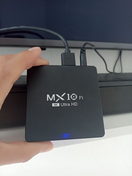 Смарт ТВ приставка MX10 F1 2/16gb Xiaomi аналог TV Box Android 13 +гол