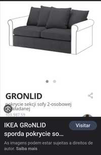 Capas sofá GRONLID IKEA , cinzenta