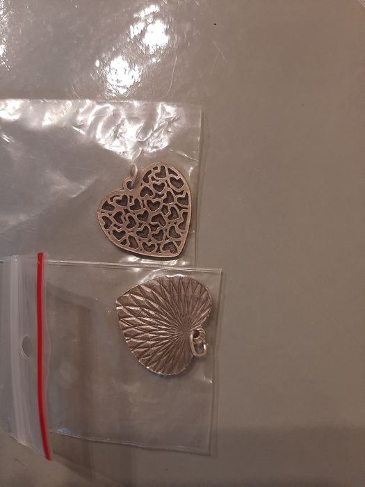 Ażurowe serduszko wisiorek