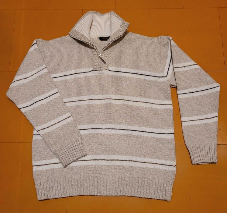 Sweter męski wełniany