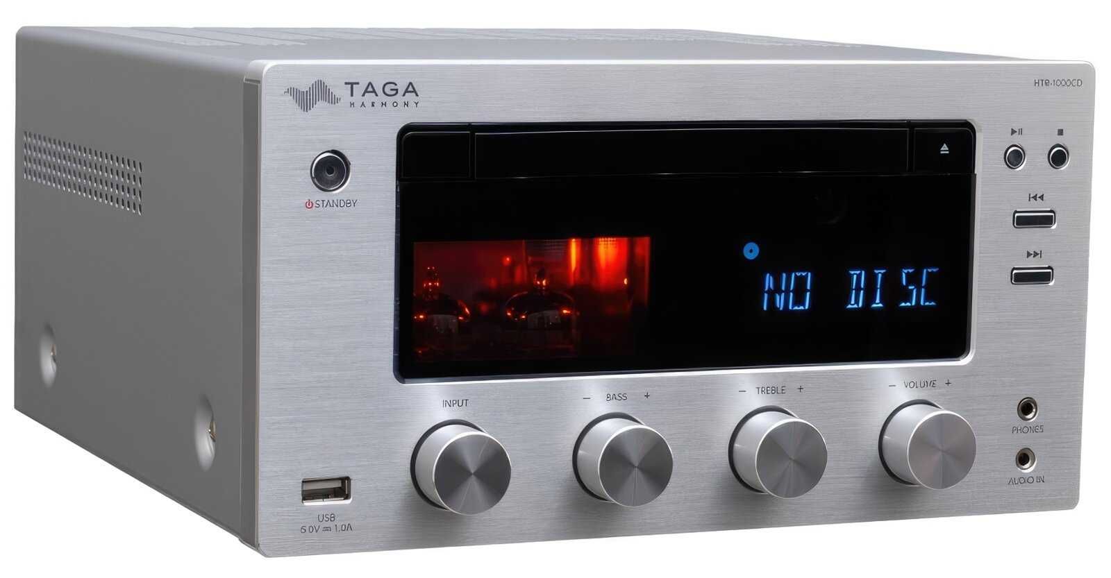 Amplituner 2.1 z odtwarzaczem cd TAGA HARMONY HTR-1000CD V.3 / OKAZJA!
