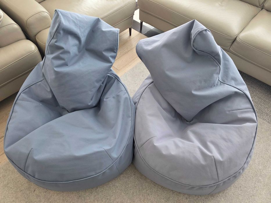 Pufy zewnętrzne 2 szt wodoodporne