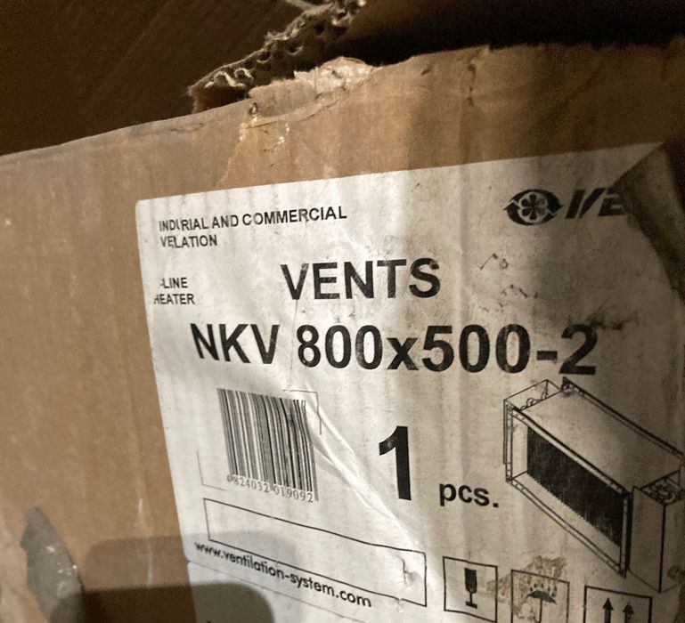 VENTS
Канальний нагрівач Вентс  Vents NKV НКВ 800x500-2