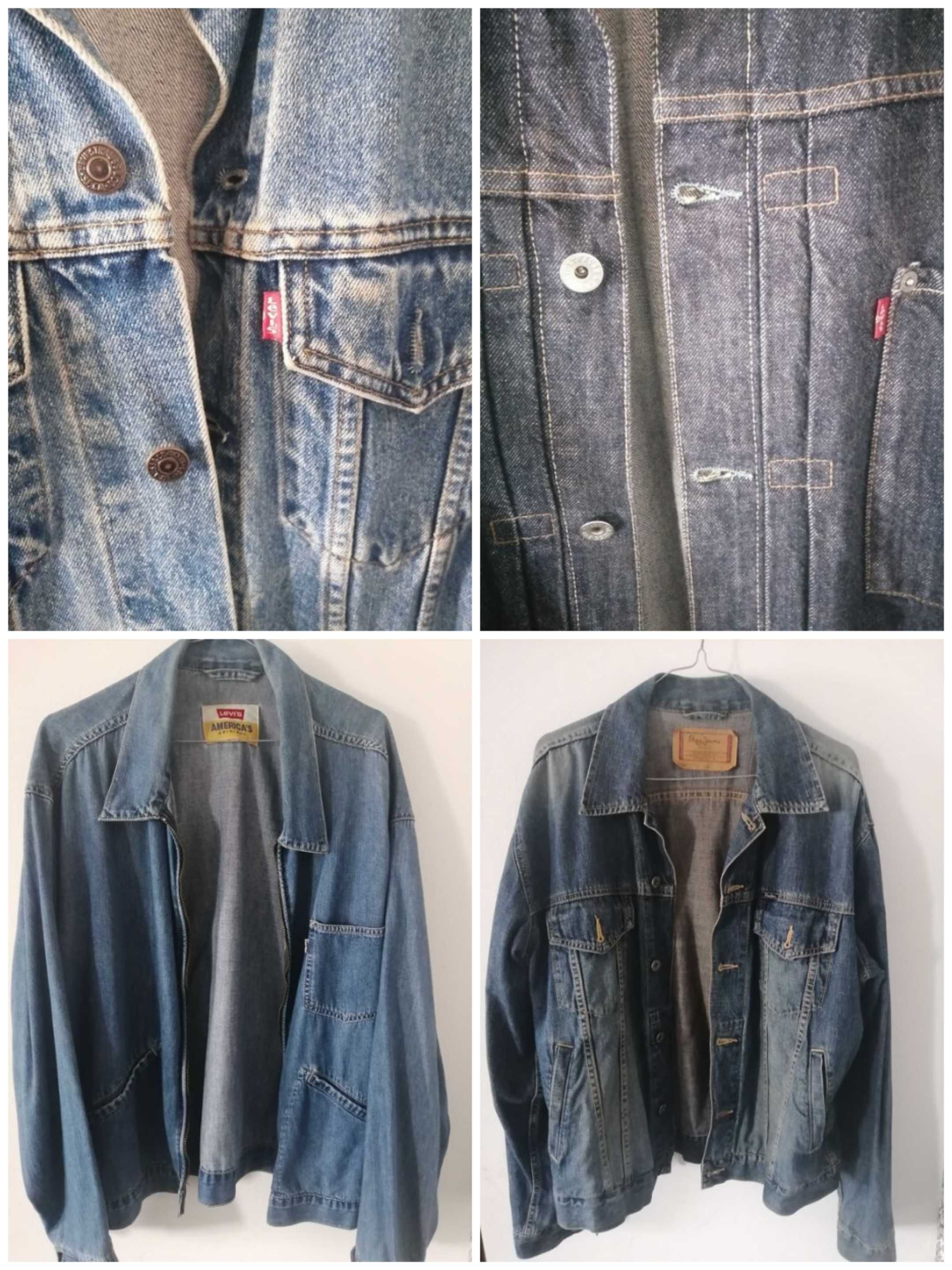 casacos ganga Levis Pepe