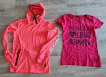 Bluza z kapturem + koszulka t-shirt PAGE ONE YOUNG 158 164 lat 12 - 14