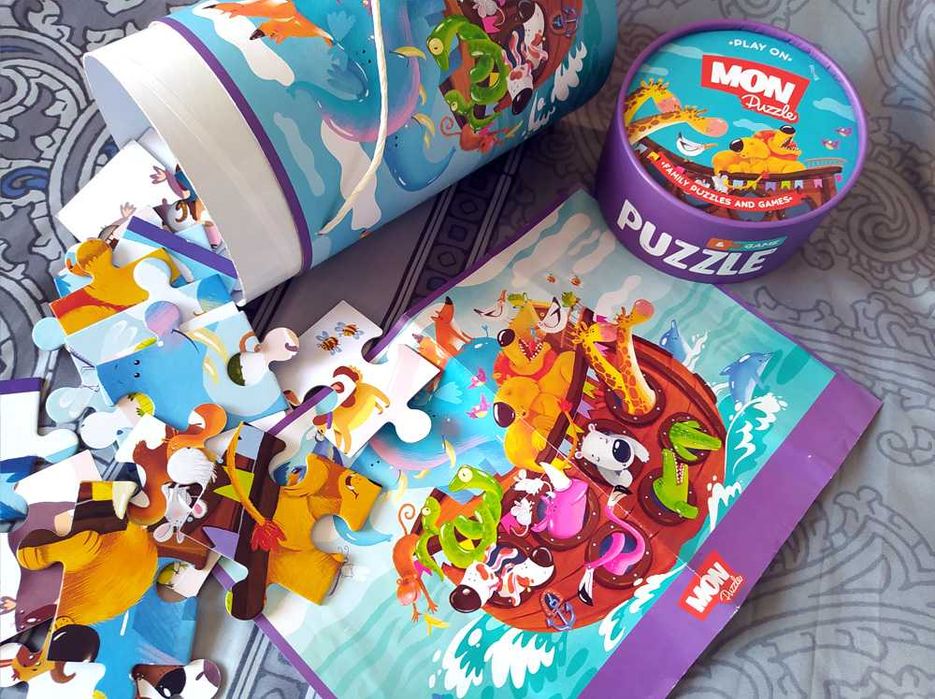 Пазл Dodo Mon Puzzle "Ноев ковчег"  3+