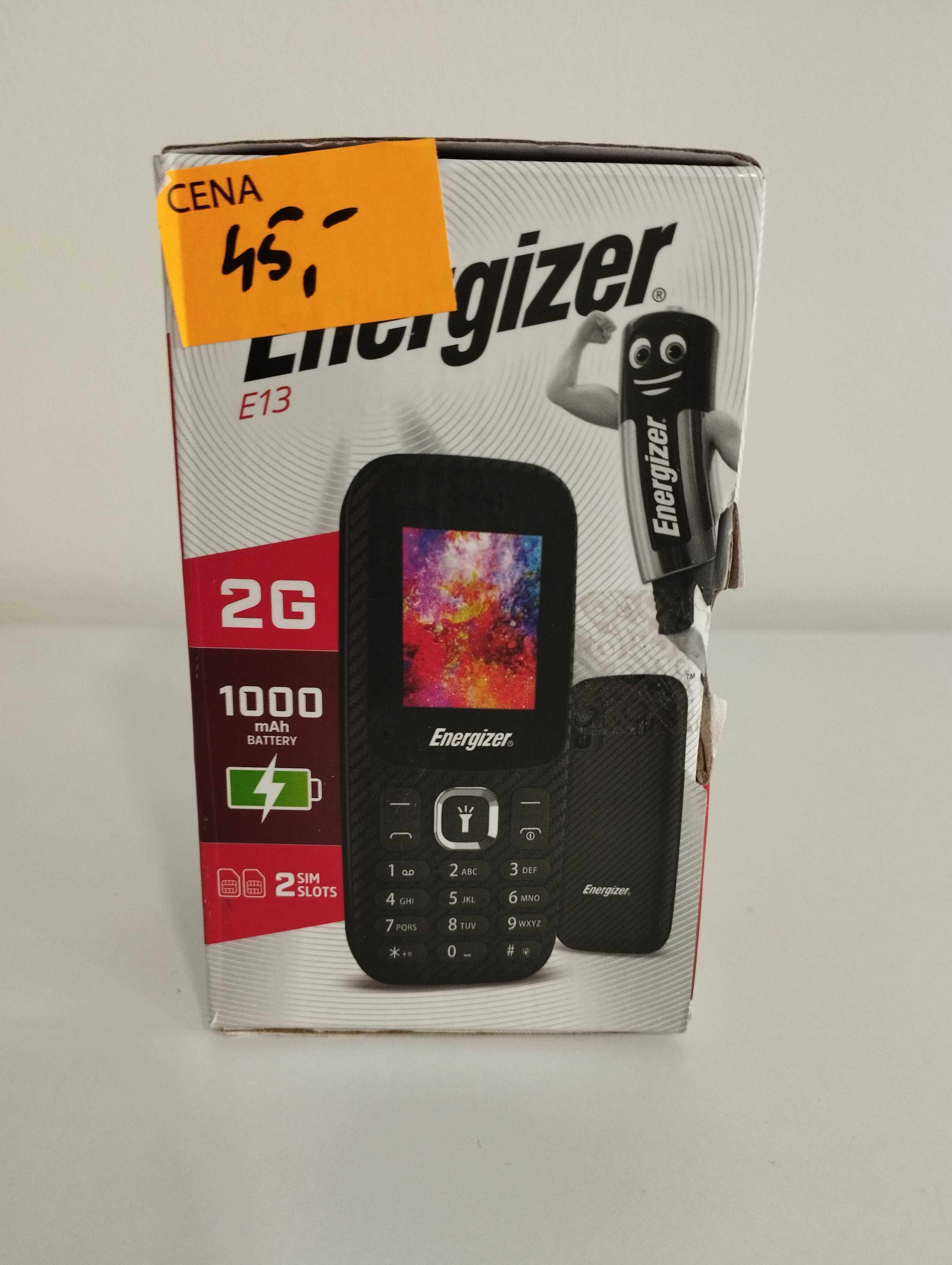 Telefon komórkowy Energizer E13 32/32 MB czarny