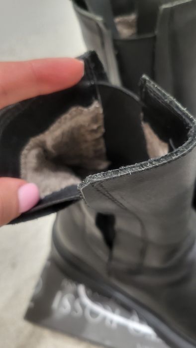 Сапожки шкіряні vitto rossi