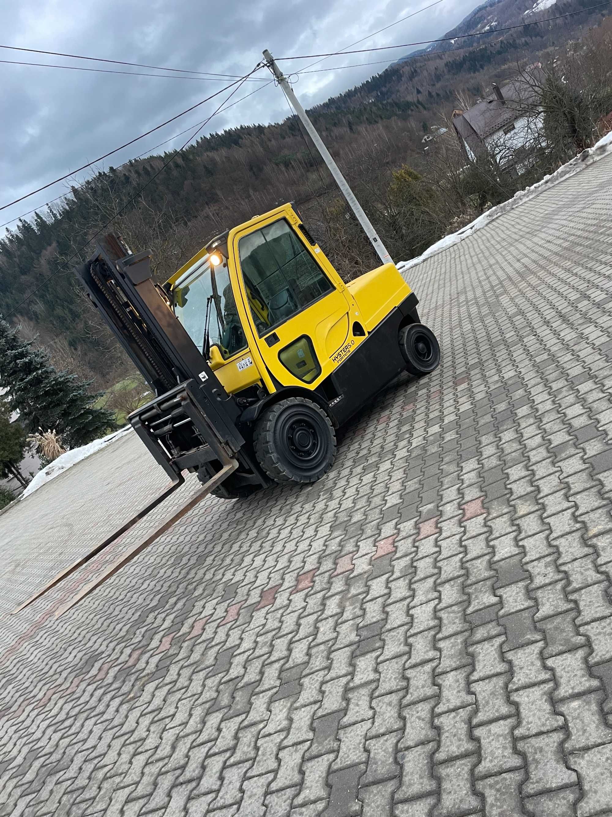 Wózek Widłowy 5t HYSTER H5.0FT IMPORT NORWEGIA 2008r JAK NOWY! 5600Mtg