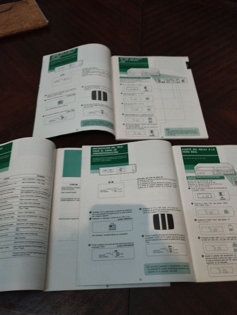 Manuais VHS Panasonic nv-460