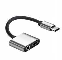Przejsciowka - Kabel audio z USB-C do MiniJack 3,5mm