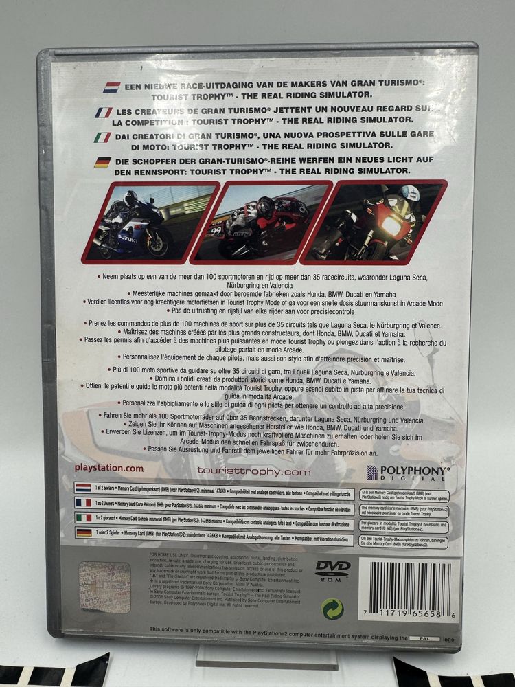 Tourist Trophy The Real Riding Simulator Ps2 Gwarancja